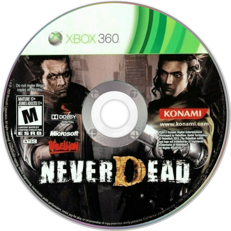 NeverDead media 1 for Xbox 360